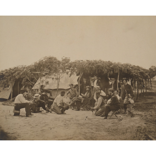 General Willcox's Headquarters, In Front Of Petersburg, Va., 1864