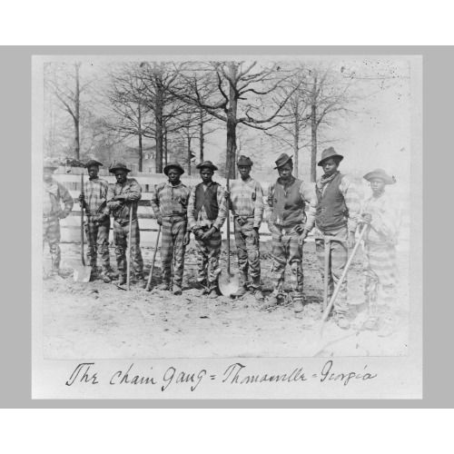 The Chain Gang, Thomasville, Georgia, circa 1884