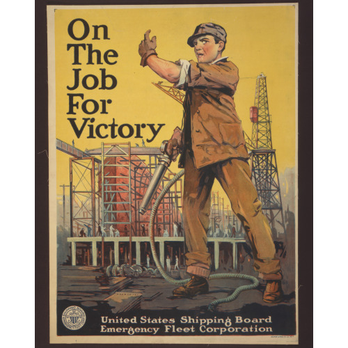 On The Job For Victory, 1917