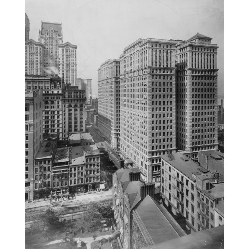 Hudson Terminal Bldgs., 30-50 Church St., 1908