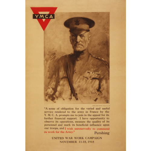 Ymca United War Work Campaign, November 11-18, 1918