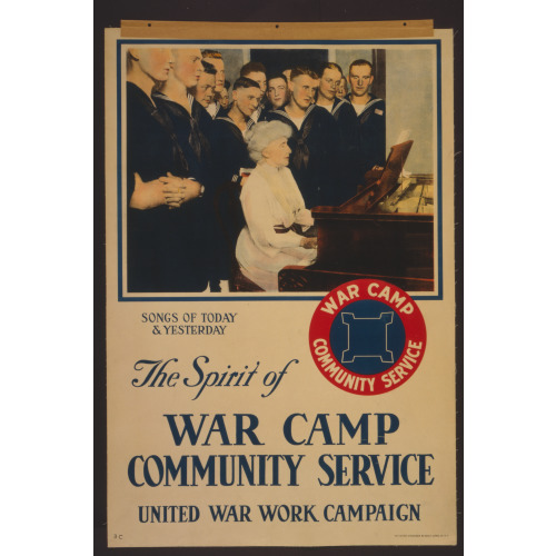 The Spirit Of War Camp Community Service, 1918