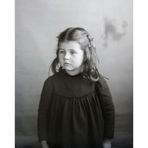 Bertha Wright, Niece Of The Wright Brothers, Daughter Of Lorin Wright, Age Five, 1901