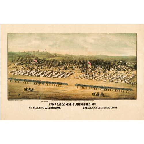 Camp Casey, Near Bladensburg, Md., 1861