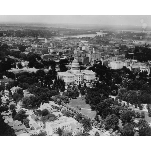 Aerial View Of The State Capitol, 1922