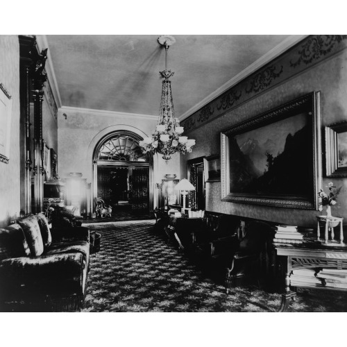 White House, East Corridor, circa 1889