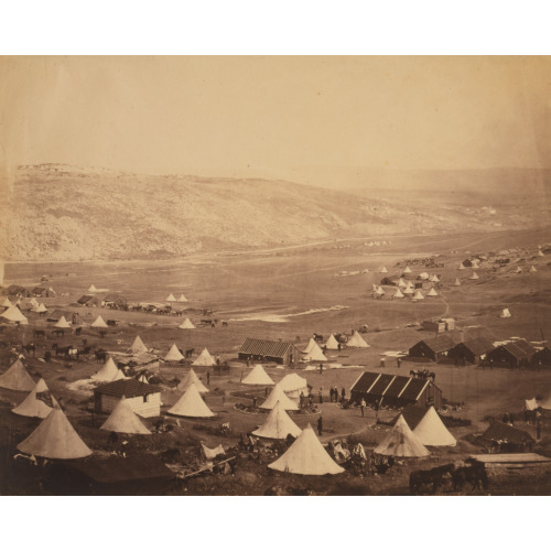 Cavalry Camp, Looking Towards Kadikoi, 1855