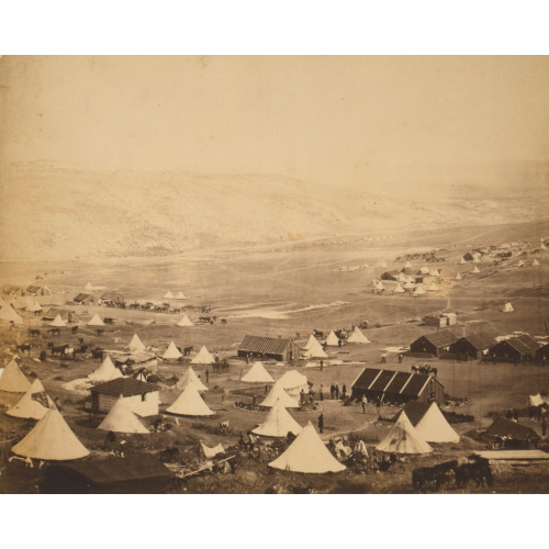 Cavalry Camp, Looking Towards Kadikoi, 1855