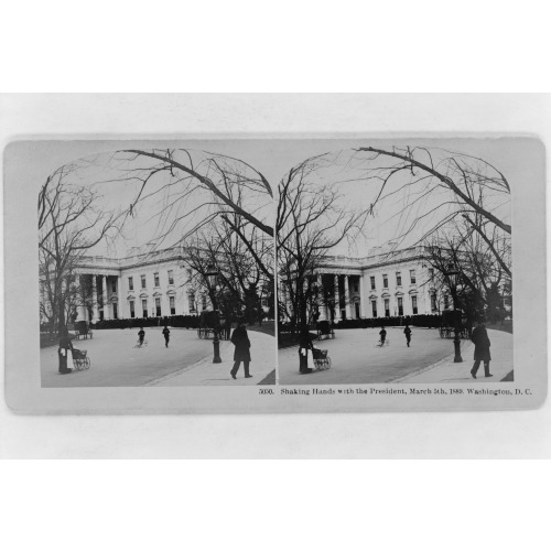 Shaking Hands With The President, March 5th, 1889, Washington, D.C., 1889