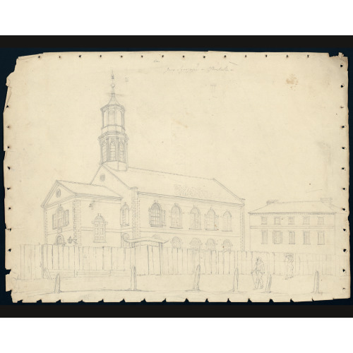 Jews Synagogue In Charleston, 1812