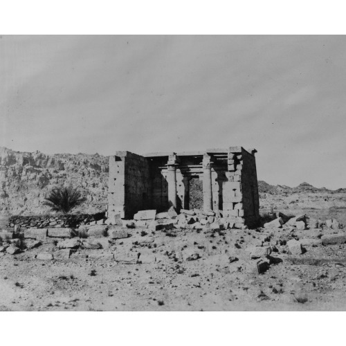 Tafah (Taphis) - Petit Temple En Ruines Sur Les Bords Du Nil, 1851