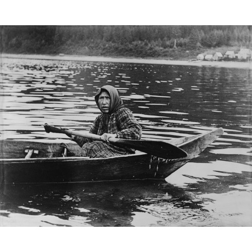 A Typical Hoonah Squaw, Alaska, 1903
