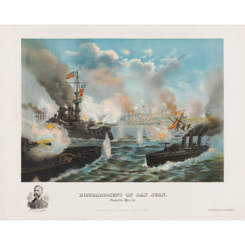 Bombardment Of San Juan, Porto Sic Rico, 1898