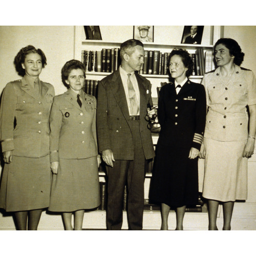 Secretary Of Defense James Forrestal and others