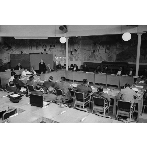 Advisory Committee Hearing Industry Representatives Proposals For New Plants On Reservation, 1966