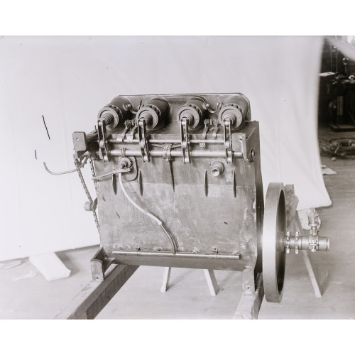 Underside View Of The Wright Brothers' Reconstructed 1903 Motor, 1928