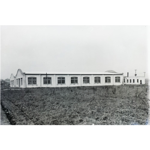 Exterior Side View Of The Wright Company Factory; Dayton, Ohio, 1911