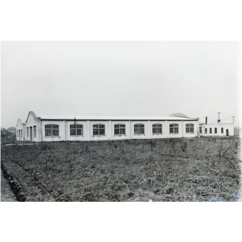 Exterior Side View Of The Wright Company Factory; Dayton, Ohio, 1911