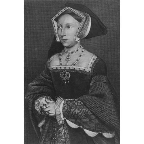 Lady Jane Seymour, Afterward Queen Of Henry VIII, After The Painting By Hans Holbein Now In...