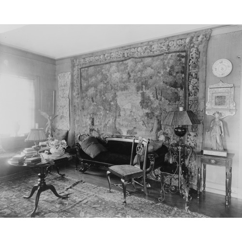 Living Room In St. Gaudens, Windsor, Vermont, 1920