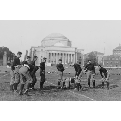 Columbia University Football, Metcalf Training Half-Back Candidates, 1916