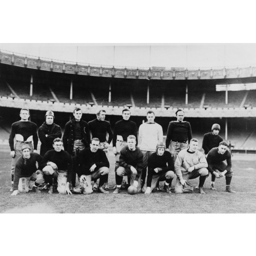 All Star Football Team Which Played Rutgers, Nov. 13, 1915