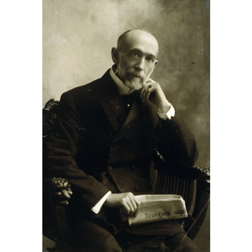 Thomas C. Platt, Three-Quarter Length Portrait, Seated In Chair, Facing Front, Left Hand At...