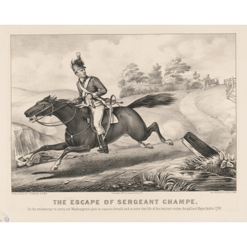 The Escape Of Sergeant Champe, 1876