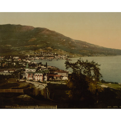 The Gulf, Jalta, (I.E., Yalta), The Crimea, Russia, (I.E., Ukraine), circa 1890