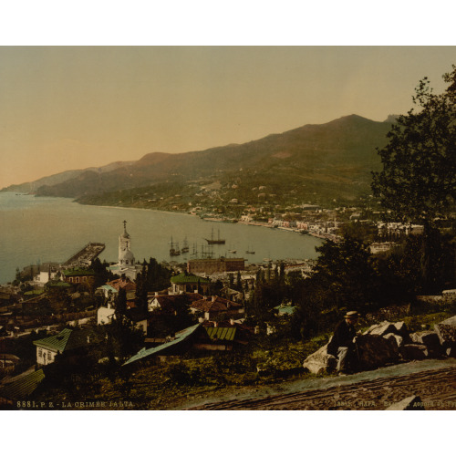 From The Gursuff (I.E., Gurzuf), Road, Jalta, (I.E., Yalta), The Crimea, Russia, (I.E....