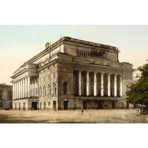 Alexander Theatre, St. Petersburg, Russia, circa 1890