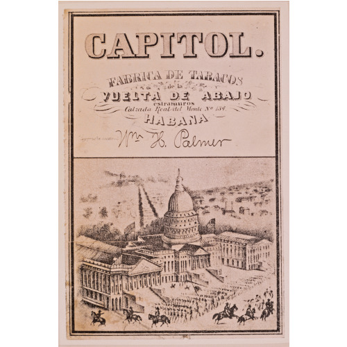 Capitol - Fabrica De Tobacos De La Vuelta De Abajo, 1868