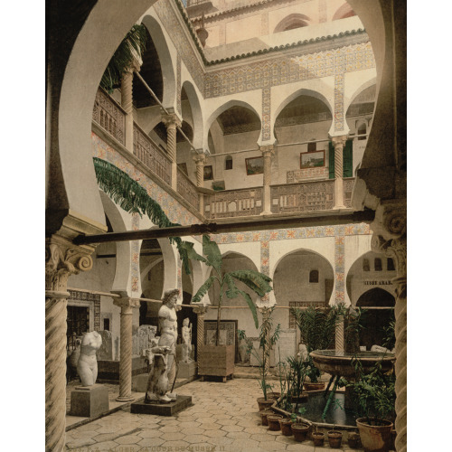 Museum: Entrance Hall, II, Algiers, Algeria, 1899
