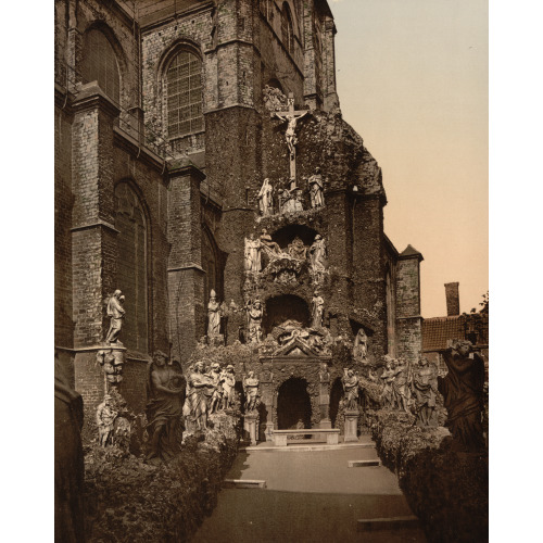 The Calvary, St. Paul's Church, Antwerp, Belgium, circa 1890