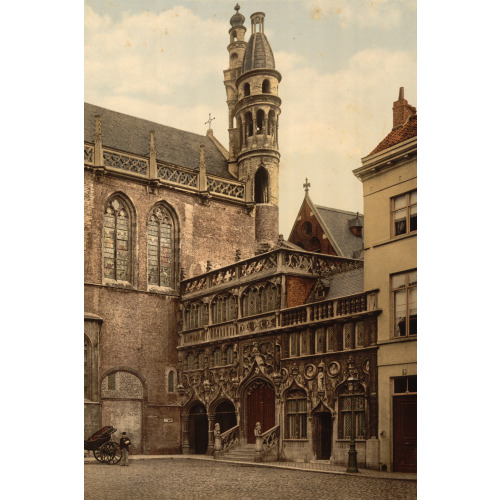 The Chapel, Bruges, Belgium, circa 1890