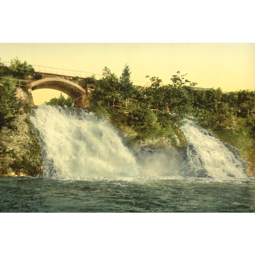 The Coo Waterfalls, Spa, Belgium, circa 1890