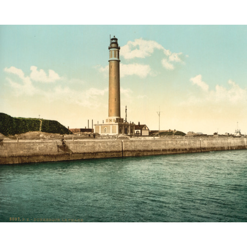The Lighthouse, Dunkirk, France, circa 1890