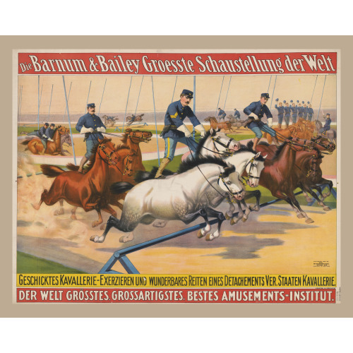 Die Barnum & Bailey Groesste Schaustellung Der Welt Der Welt Grosstes, Grossartigstes, Bestes...