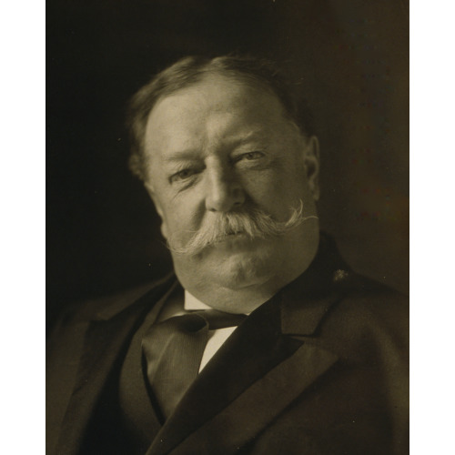 William Howard Taft, Head-And-Shoulders Portrait, Facing Front, 1909