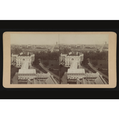 White House, U.S. Treasury & Penn. Ave., Washington, D.C., 1900