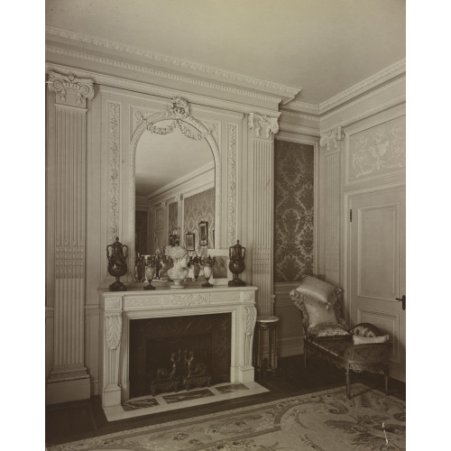 Mary Scott Townsend House, Washington, D.C. Ground Floor Reception Room Fireplace, 1910