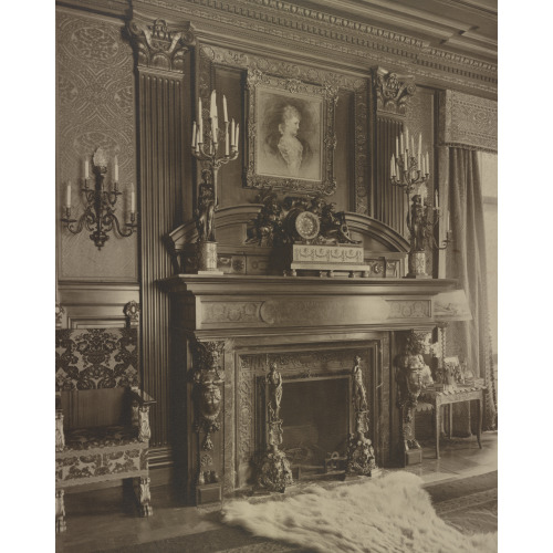 Mary Scott Townsend House, Washington, D.C. Library Fireplace, 1910