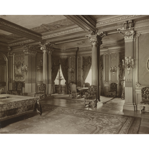 Mary Scott Townsend House, Washington, D.C. Dining Room And Breakfast Room Alcove, 1910
