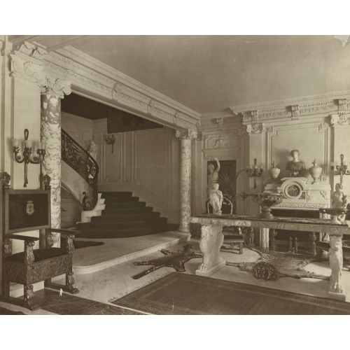 Mary Scott Townsend House, Washington, D.C. Foyer, circa 1910