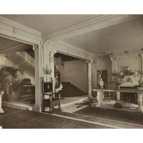 Mary Scott Townsend House, Washington, D.C. Foyer, 1910