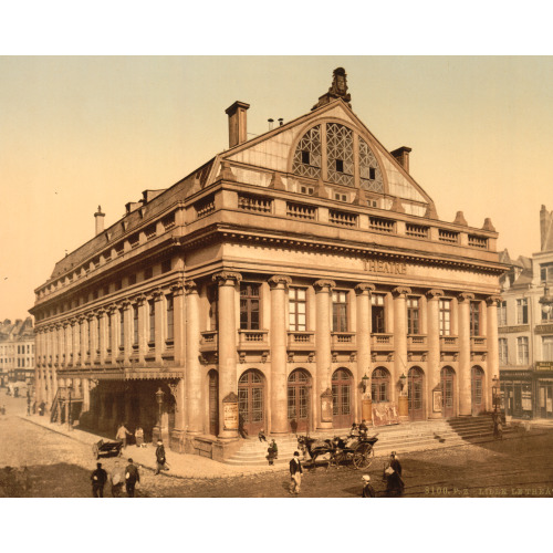 The Theatre, Lillie, France, circa 1890