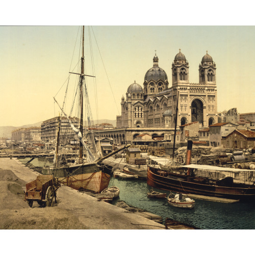 The Cathedral, Marseilles, France, circa 1890