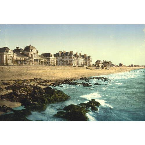 Casino And Grand Hotel, Parame, France, circa 1890