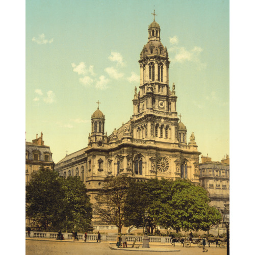 Trinity Church, Paris, France, circa 1890