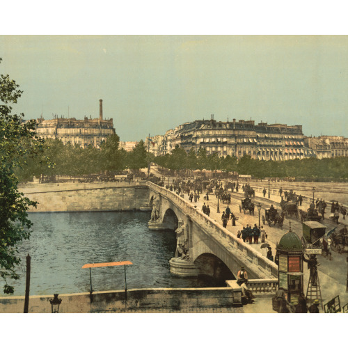 Alma Bridge, Paris, France, circa 1890